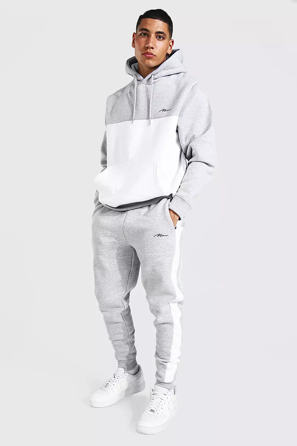 Boohooman store mens tracksuits